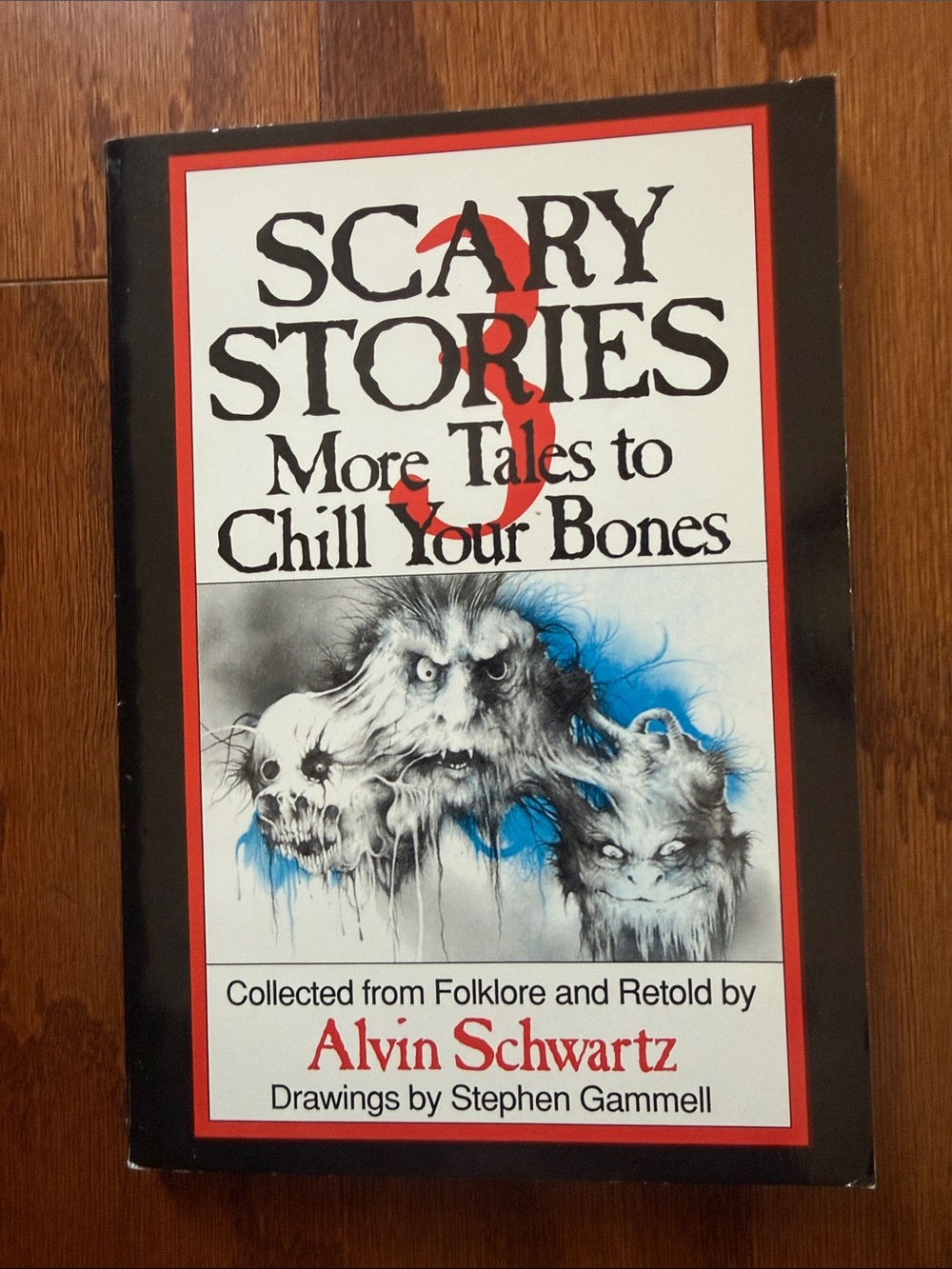 Scary Stories 3 Alvin Schwartz Stephen Gammell Original Art Vintage